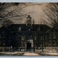 PERRY NY HIGH SCHOOL ANTIQUE REAL PHOTO POSTCARD RPPC