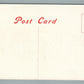 ASBURY PARK NJ DEAL LAKE CANOE RACES ANTIQUE POSTCARD