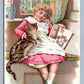 MT. HOLLY NJ ANTIQUE VICTORIAN TRADE CARD SEWING MACHINES CO. ADVERTISING