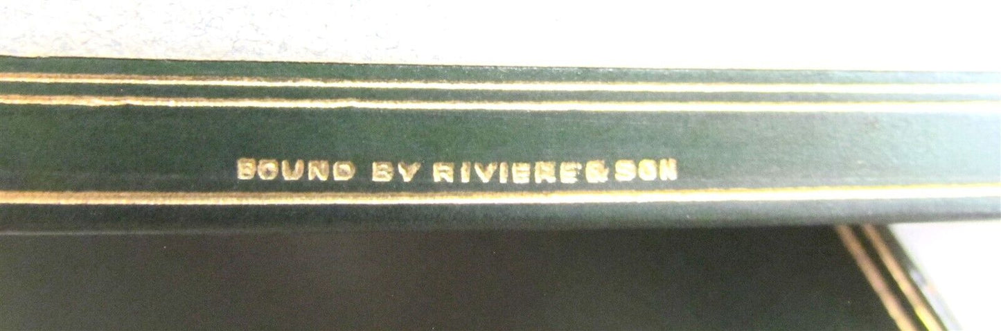 1921-24 GOLDEN TREASURY FRANCIS PALGRAVE 2 volumes FINE SIGNED BINDINGS antique