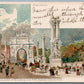NEW YORK NY DEWEY ARCH BROADWAY FIFTH AVE 1905 PRIVATE MAILING ANTIQUE POSTCARD