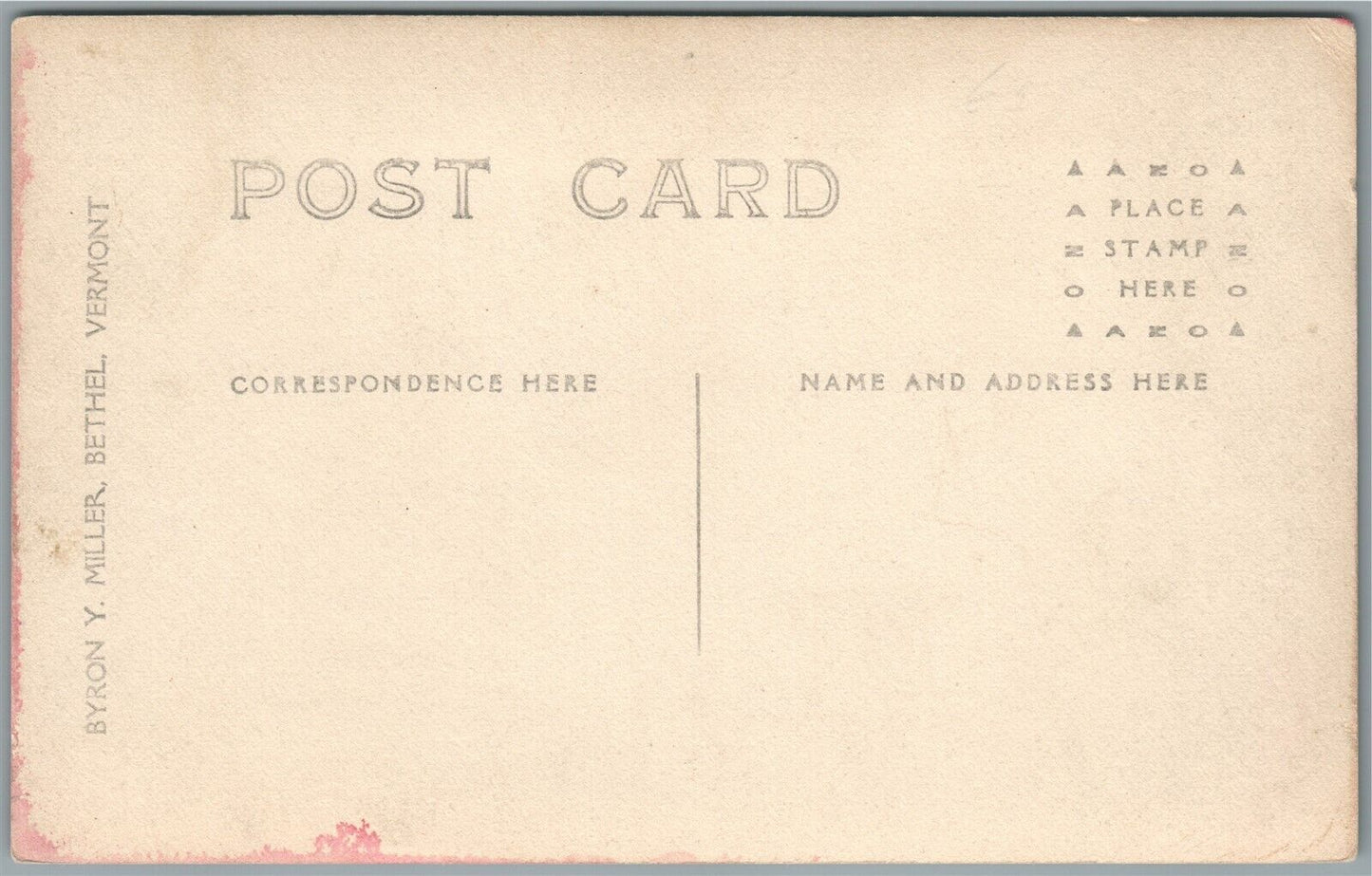 HARTFORD VT STREET SCENE ANTIQUE REAL PHOTO POSTCARD RPPC