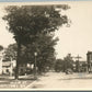 POULTNEY VT MAIN STREET ESSO GAS STATION ANTIQUE REAL PHOTO POSTCARD RPPC