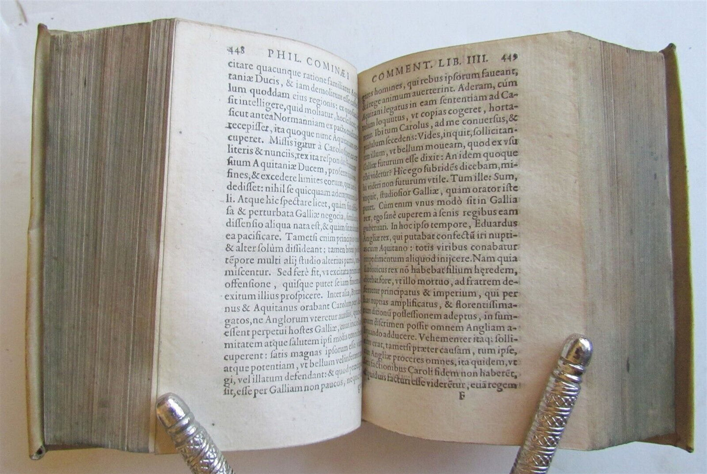 1594 FRENCH HISTORY antique vellum Frossardus In Brevem Historiarum Memorabilium