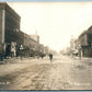 KENDALLVILLE IN MAIN STREET ANTIQUE REAL PHOTO POSTCARD RPPC