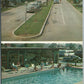 SANTA MONICA CA VILLAGE TRAILER PARK VINTAGE POSTCARD