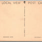 MENLO PARK NJ THOMAS EDISON MONUMENT VINTAGE POSTCARD