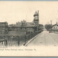 ALLENTOWN PA RAILROAD STATION RAILWAY TRAIN DEPOT ANTIQUE POSTCARD