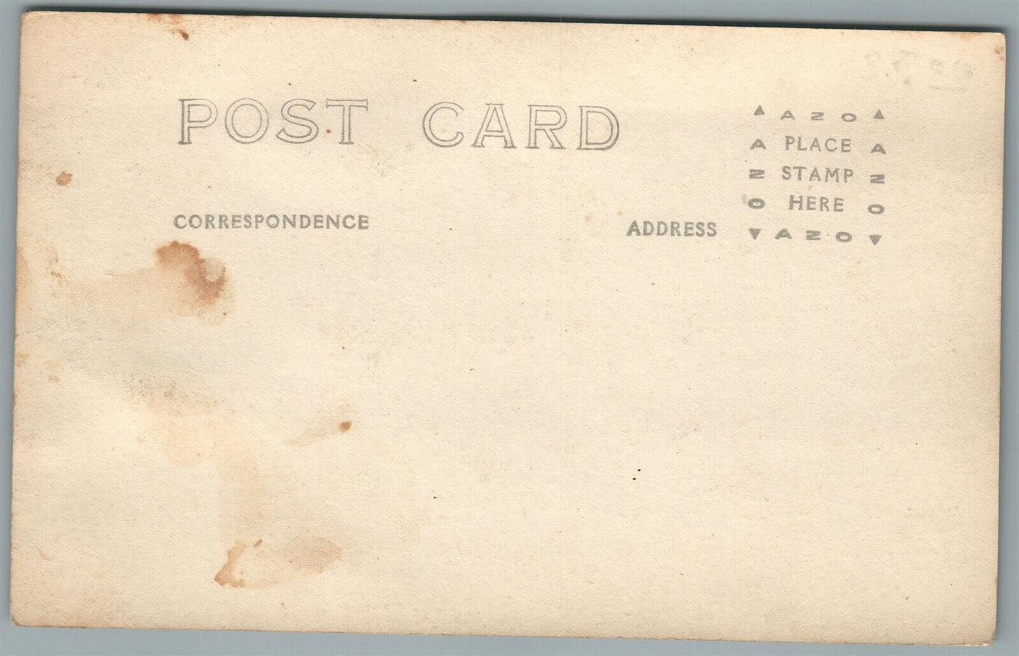 EARLY AVIATION GERMAN CHASSE PLANE ANTIQUE REAL PHOTO POSTCARD