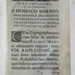 1660 Valerius Maximus Cum Selectis Observati ANTIQUE VELLUM BINDING