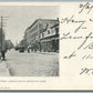 BROCKTON MA MAIN STREET LOOKING SOUTH ANTIQUE POSTCARD