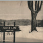 BARNARD VT SILVER LAKE ANTIQUE POSTCARD