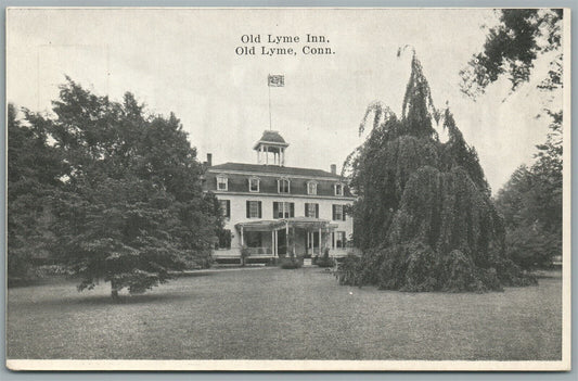 OLD LYME INN CT ANTIQUE POSTCARD