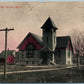 MT.MORRIS MI BAPTIST CHURCH ANTIQUE POSTCARD