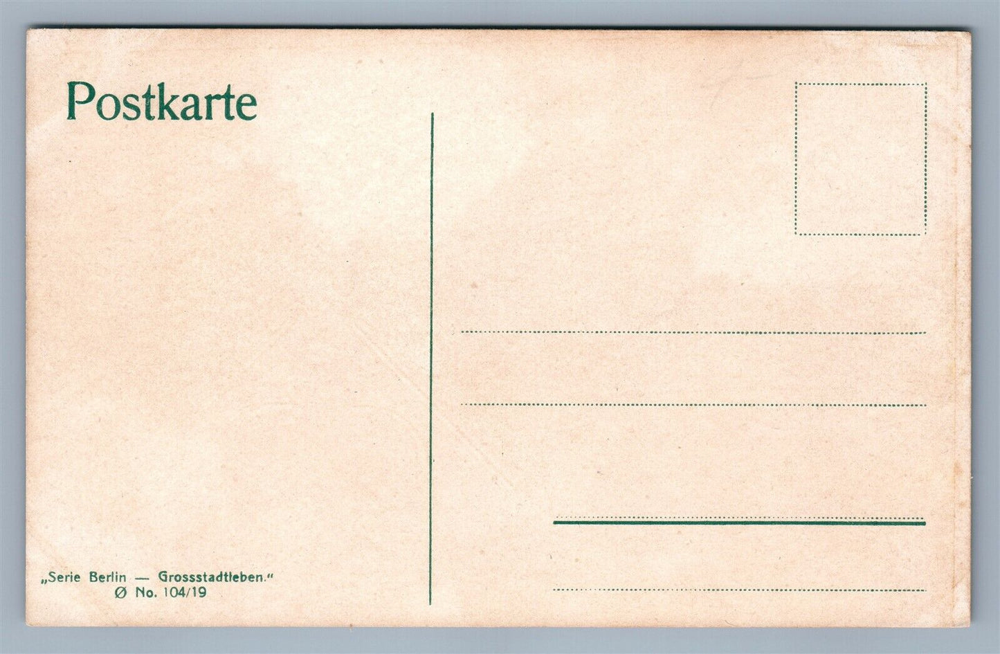 BERLIN GERMANY MILITARY PARADE AUFZIEHEN DER SCHLOSSWACHE ANTIQUE POSTCARD