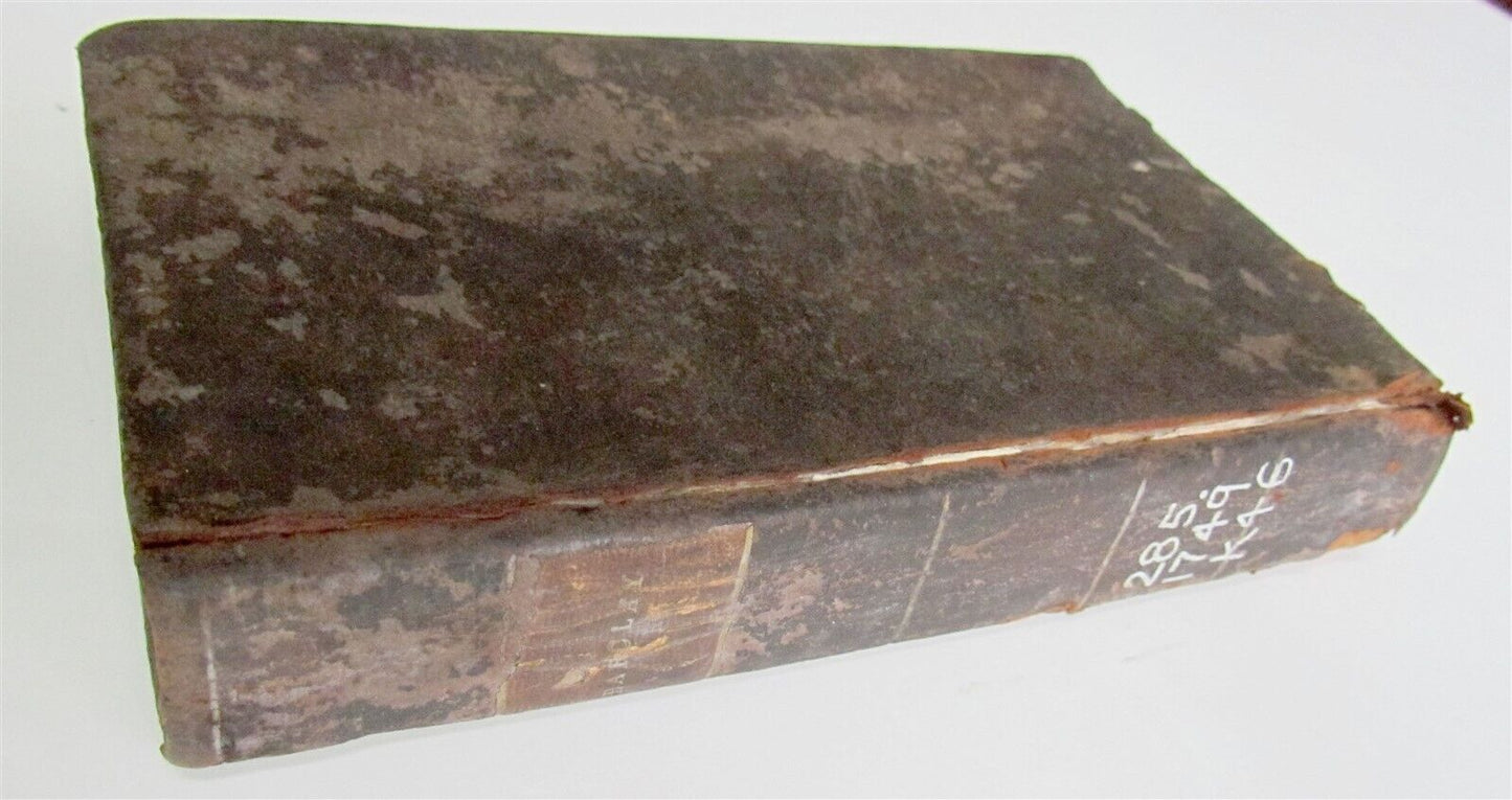 1814 SEVERAL TRIALS of DAVID BARCLAY ANTIQUE Elizabeth-town Americana LAW BOOK