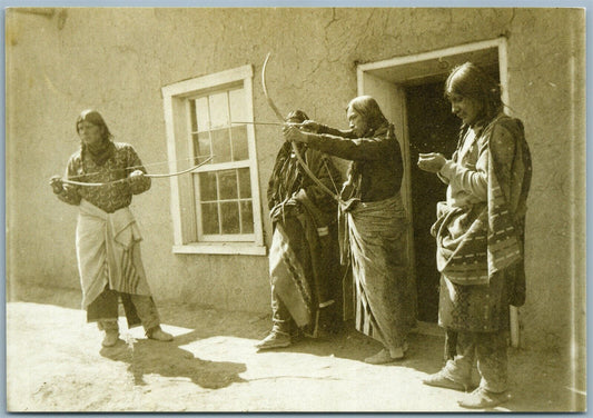 TARGET PRACTICE TAOS NEW MEXICO 1987 POSTCARD B.G.RANDALL photo