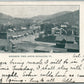 SOUTH ROYALTON VT BIRDSEYE VIEW 1906 ANTIQUE POSTCARD