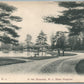 TRENTON NJ STATE HOSPITAL GROUNDS ANTIQUE POSTCARD