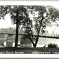 WASHINGTON CROSSING BUCKS CO PA DELAWARE BRIDGE VINTAGE REAL PHOTO POSTCARD RPPC
