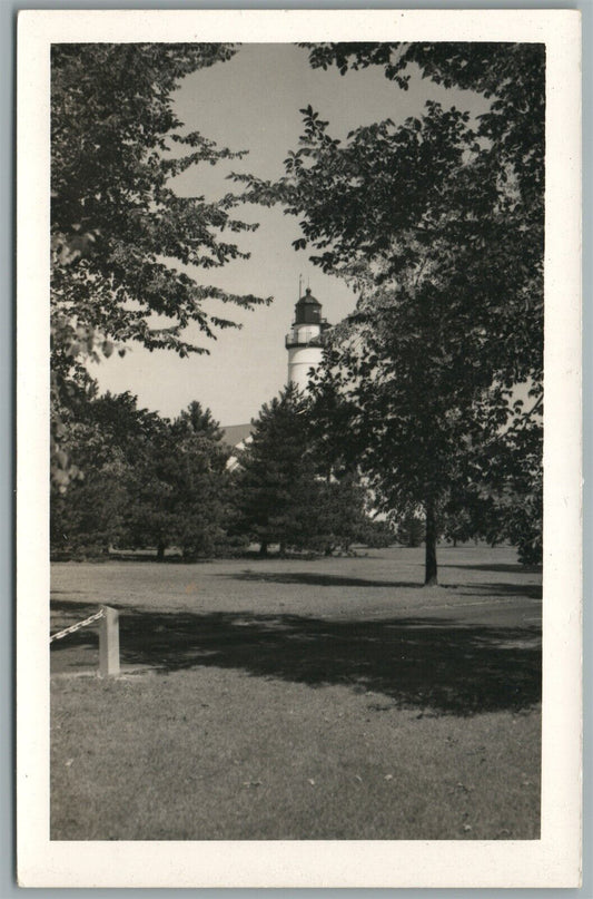 FRANCE LIGHT HOUSE VINTAGE REAL PHOTO POSTCARD RPPC