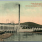 HUNTINGDON & PETERSBURG PA POWER HOUSE & DAM on JUNIATA RIVER ANTIQUE POSTCARD