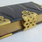 1857 COMMON PRAYER PROTESTANT CHURCH in of AMERICA w/ BRASS CLASP antique