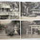 LOT OF 4 ANTIQUE POSTCARDS - JAPANESE BUDDHIST TEMPLES JAPAN