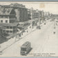 ATLANTIC CITY NJ VIRGINIA AVENUE LOOKING NORTH ANTIQUE POSTCARD