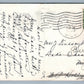 FT. WAYBE IND TRANSFER CORNER 1909 ANTIQUE POSTCARD