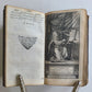 1737 BIBLE in GERMAN NEW TESTAMENT & AMBROSIUS LOBWASSER PSALTER antique RARE