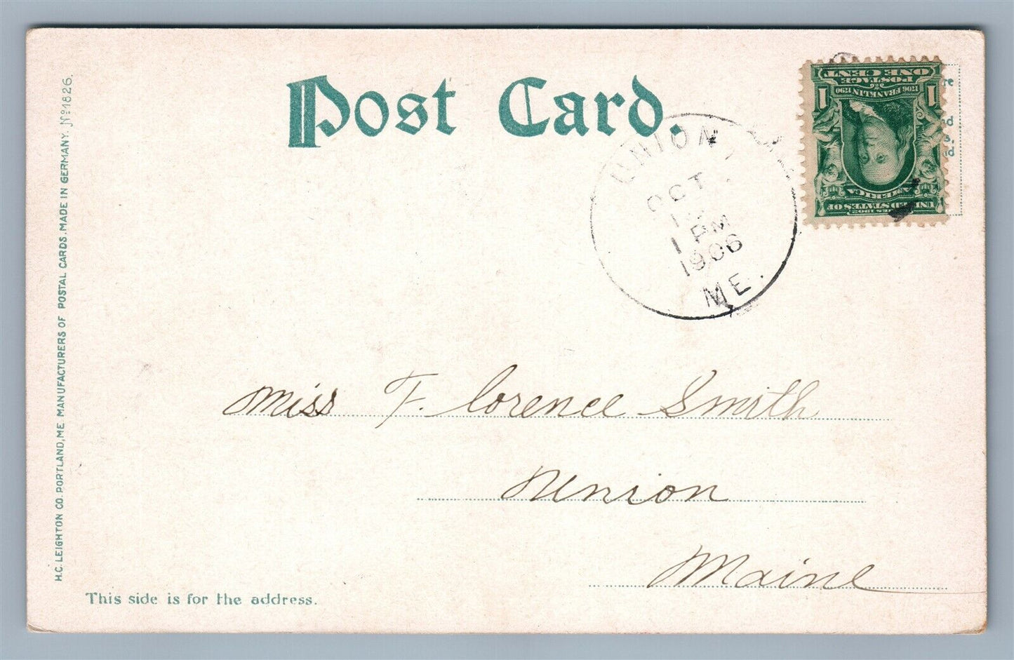 NEW HARBOR ME FISH HOUSES ANTIQUE POSTCARD