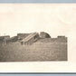 FREIGHT TRAIN CRASH WRECK railroad ANTIQUE REAL PHOTO POSTCARD RPPC railway