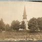 ENON PA PRESBYTERIAN CHURCH ANTIQUE REAL PHOTO POSTCARD RPPC