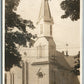 GREAT BEND PA M.E. CHURCH ANTIQUE REAL PHOTO POSTCARD RPPC