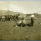 BRANDING HORSES TAOS NEW MEXICO 1987 POSTCARD photo by B.G.RANDALL