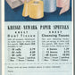 NEWARK NJ KRESGE PAPER SPECIALS ADVERTISING VINTAGE POSTCARD