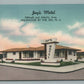 WILDWOOD BY THE SEA NJ JAY'S MOTEL VINTAGE POSTCARD