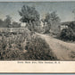 GLEN GARDNER NJ DOWN MACK AVENUE ANTIQUE POSTCARD