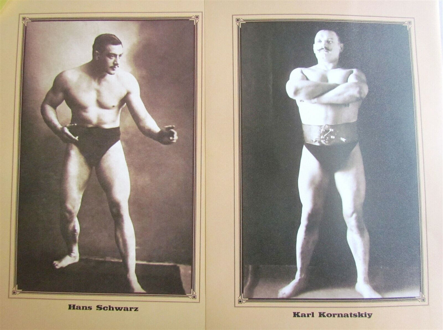 RUSSIAN early 20th CENTURY WRESTLERS SET of 16 POSTERS gay interest