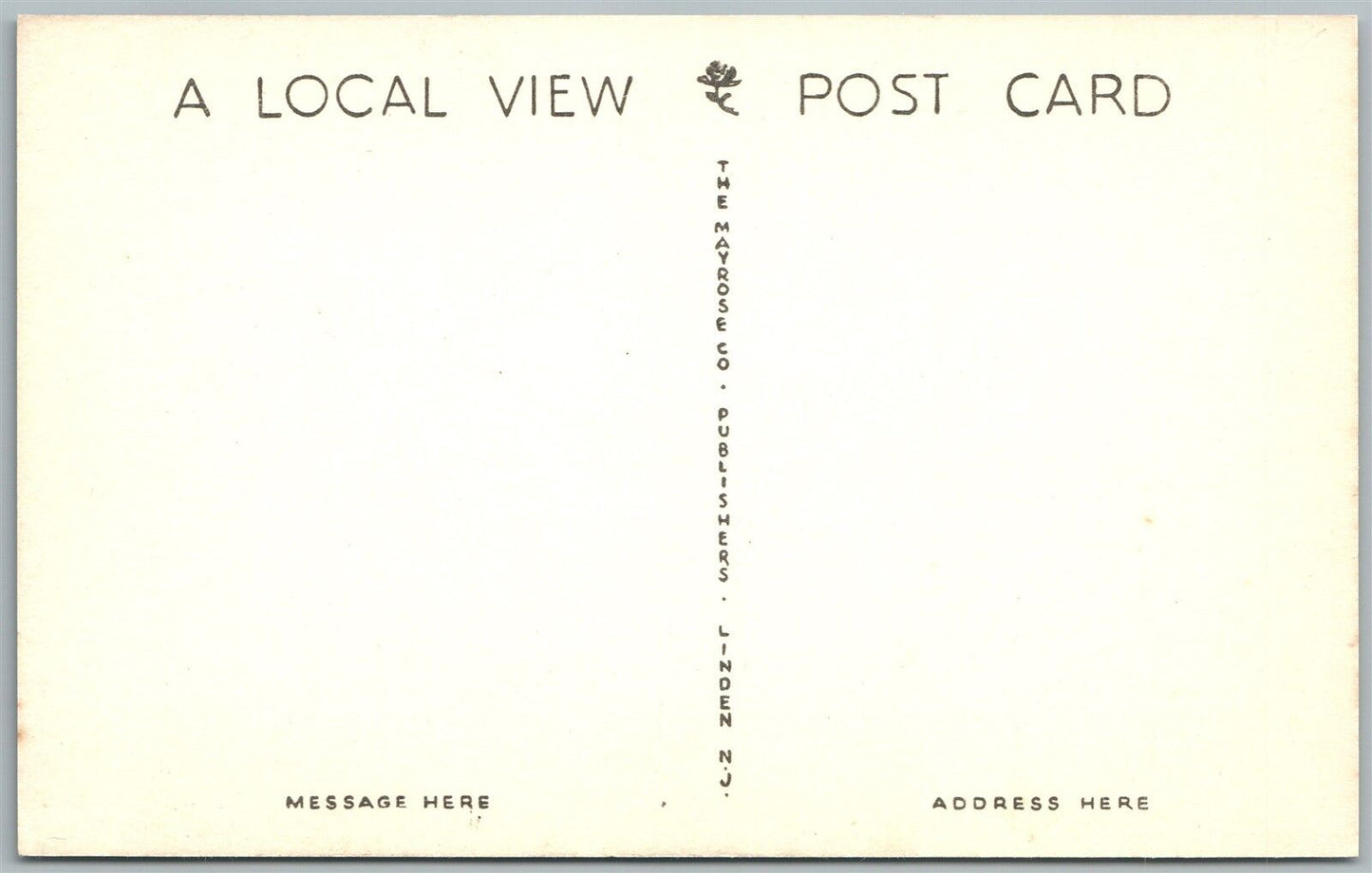 LAMBERTVILLE NJ ST. JOHN'S CHURCH VINTAGE POSTCARD