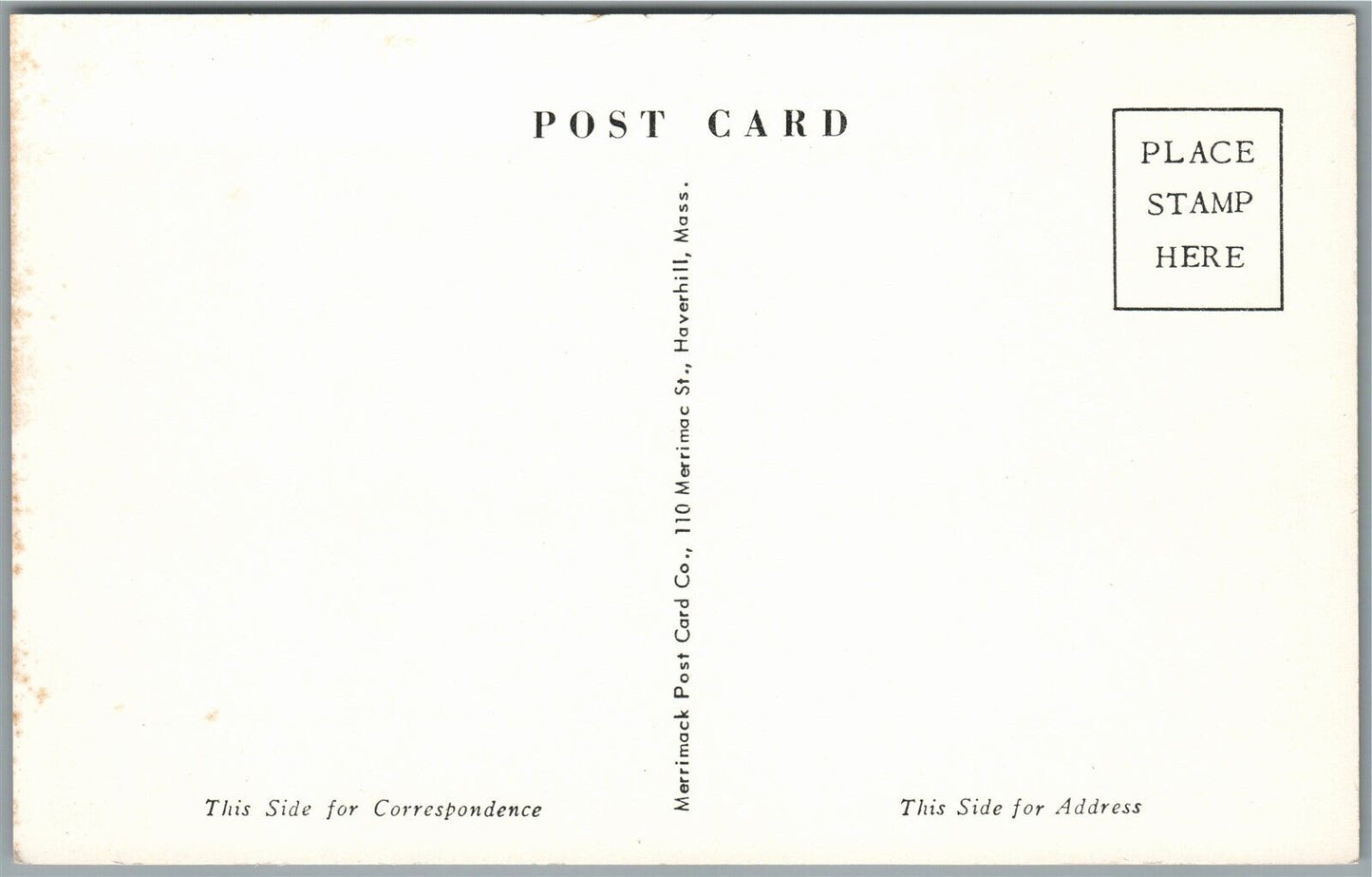 MILLERSVILLE PA POST OFFICE VINTAGE POSTCARD