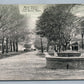 PASS RIVER MA LOWER VILLAGE RIVER STREET ANTIQUE POSTCARD