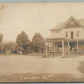 LANDER PA ANTIQUE REAL PHOTO POSTCARD RPPC