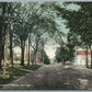 KENTS HILL ME VILLAGE STREET ANTIQUE POSTCARD