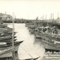 SAN FRANCISCO CA FISHERMEN'S WHARF VINTAGE REAL PHOTO POSTCARD RPPC