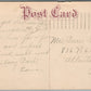 DELAWARE WATER GAP PA RAILROAD STATION RAILWAY DEPOT ANTIQUE POSTCARD