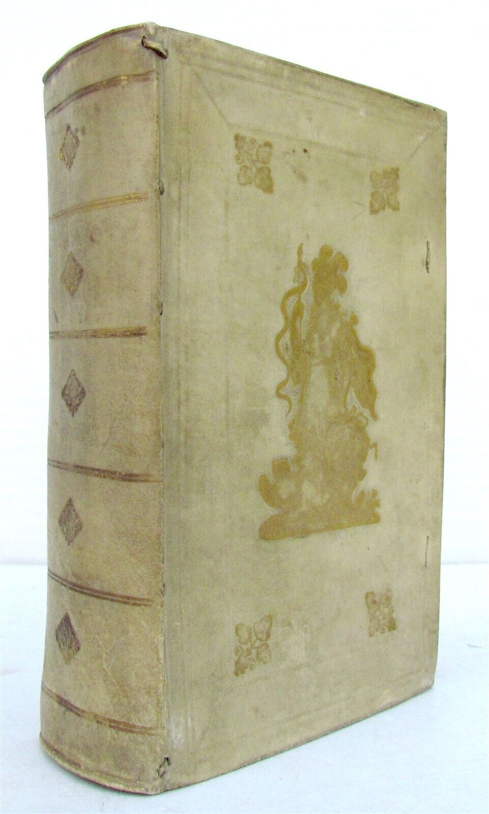 1734 ROMAN HISTORY ARMORIAL BINDING ILLUSTRATED antique LIVES of EMPERORS NEPOS