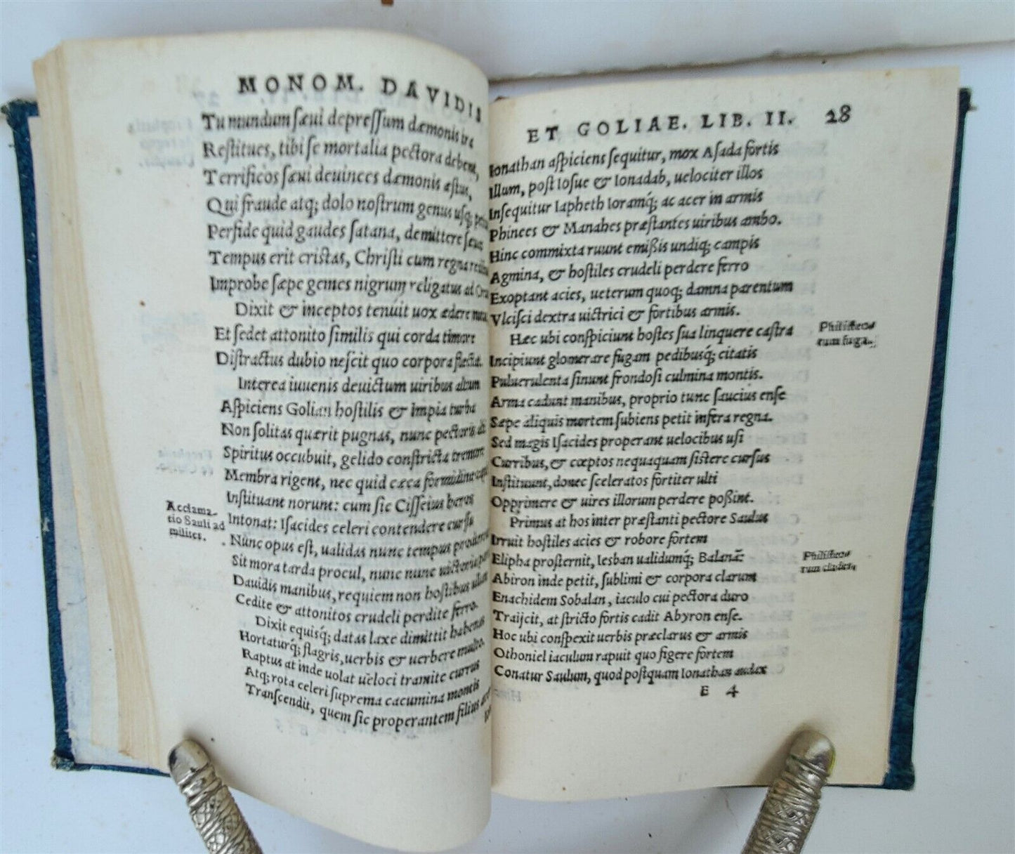 1545 MONOMA DAVID & GOLIAPH POEMS CHIA DAVIDIS ET GOLIAE antique RARE