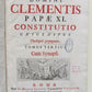 1721 ANTIQUE VELLUM BOUND FOLIO Clementis Papae XI Contitutio Unigenitus